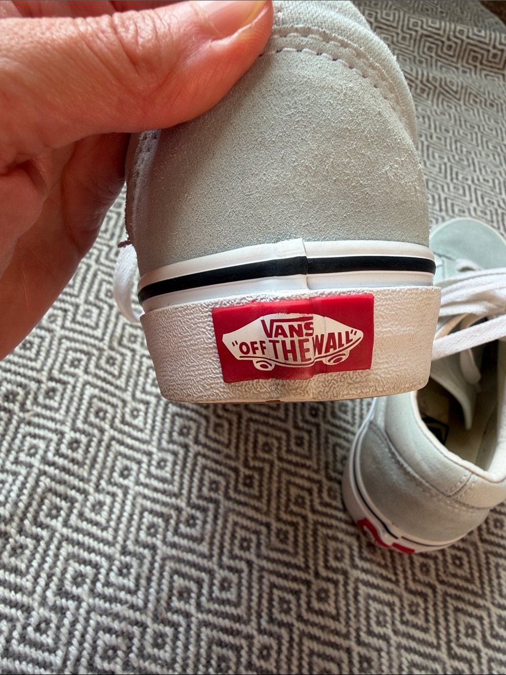 Vans Old Skool sneakers in a light grey-green Size U.S Man 5.5/Women 7 - Picture 11 of 14
